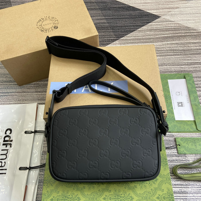 Gucci GG Rubber-effectcrossbody Bag 771293