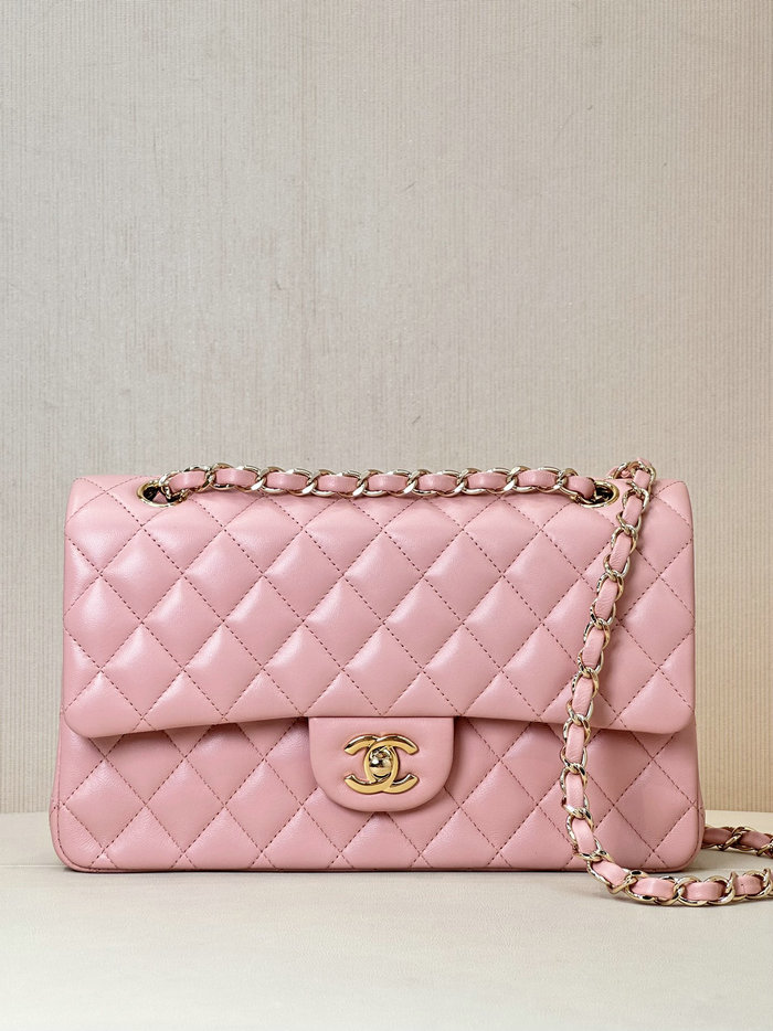 Medium Chanel Lambskin Flap Bag A01112 Pink