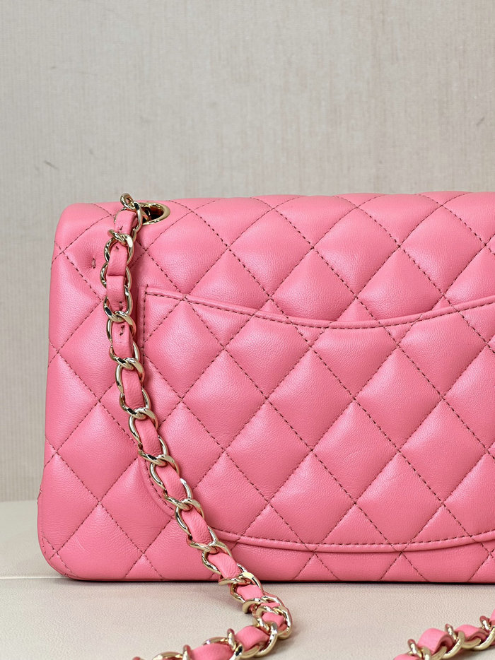 Small Chanel Lambskin Flap Bag A01117 Rose