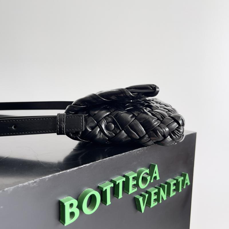 Bottega Veneta Small Rumple Messenger 787113 Black