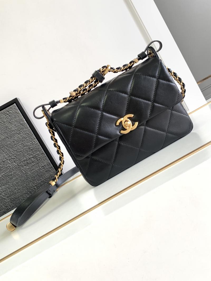 Chanel Lambskin Flap Shoulder Bag AS4305