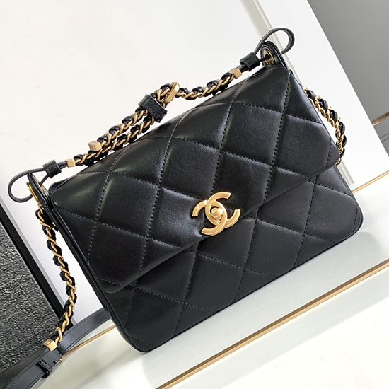 Chanel Lambskin Flap Shoulder Bag AS4305