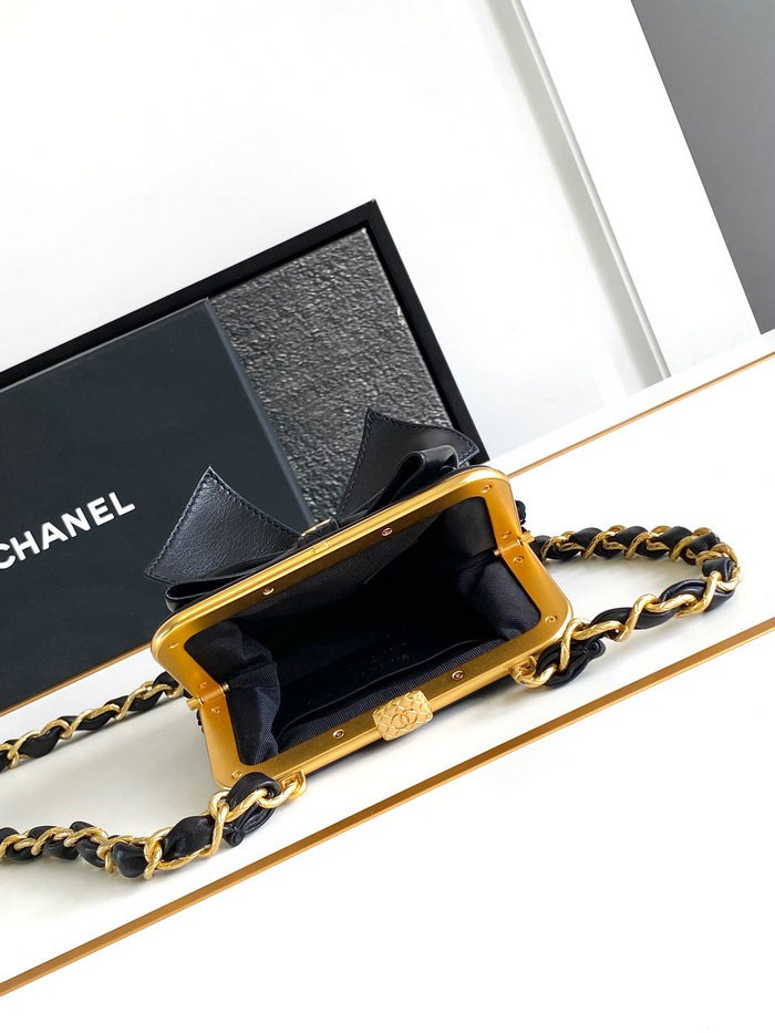 Chanel Mini Sequins Clutch With Chain AP4028