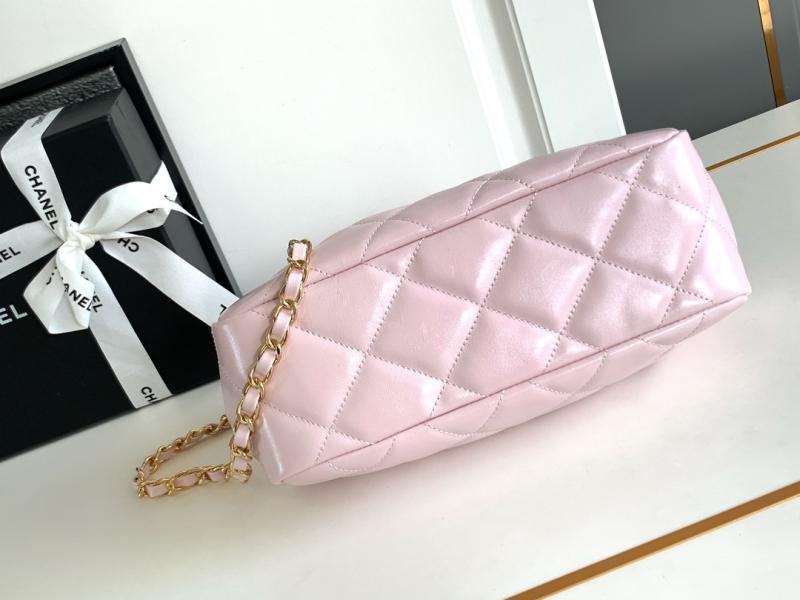 Chanle Lambskin Clutch AS4717 Pink