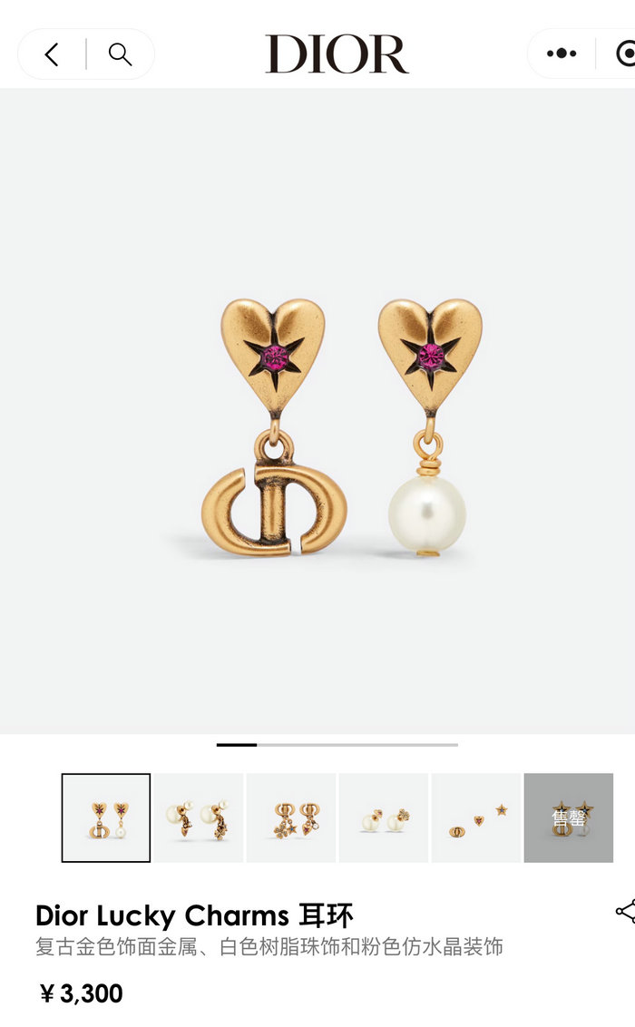 Dior Earrings DE71804