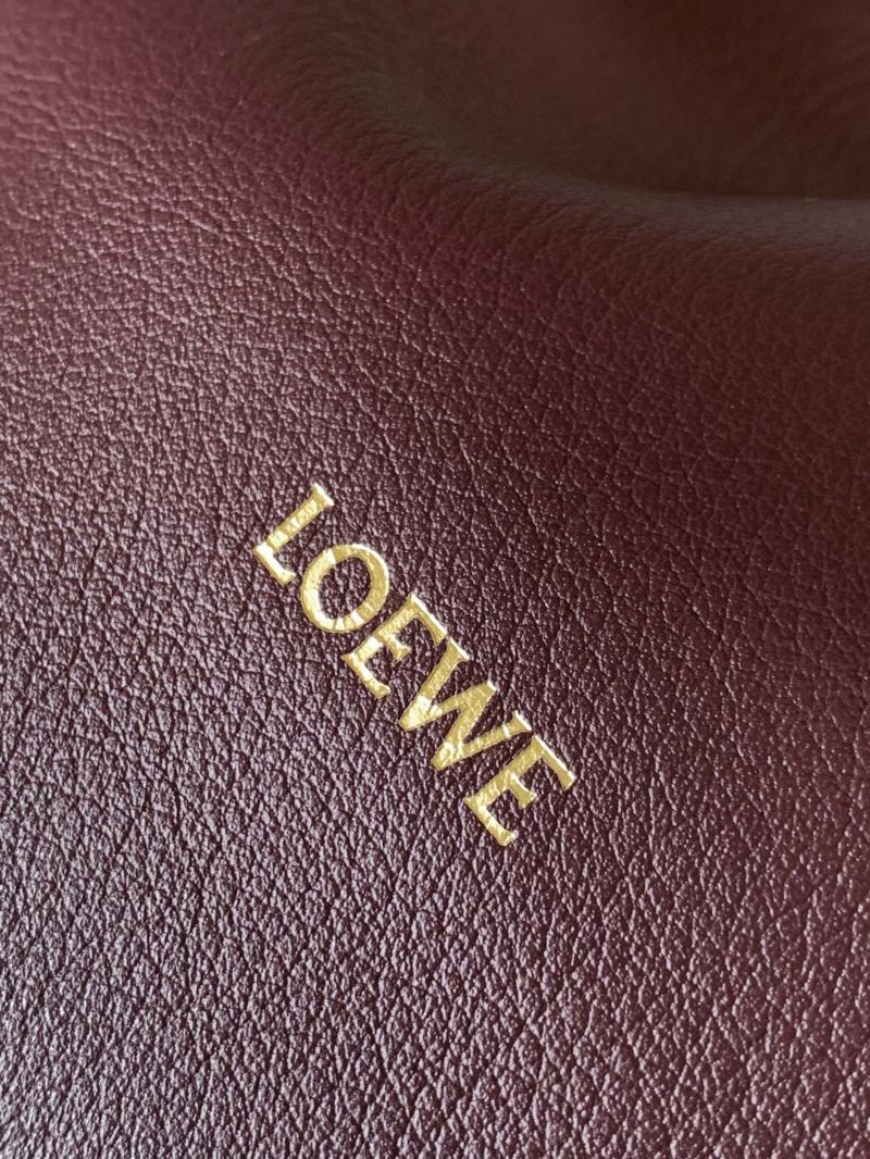 Loewe Mini Flamenco Clutch L9044 Burgundy