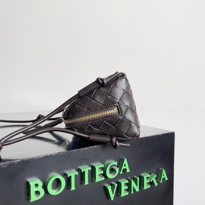 Bottega Veneta Intrecciato Concert Pouch 794258 Coffee