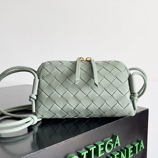 Bottega Veneta Intrecciato Concert Pouch 794258 New sauge