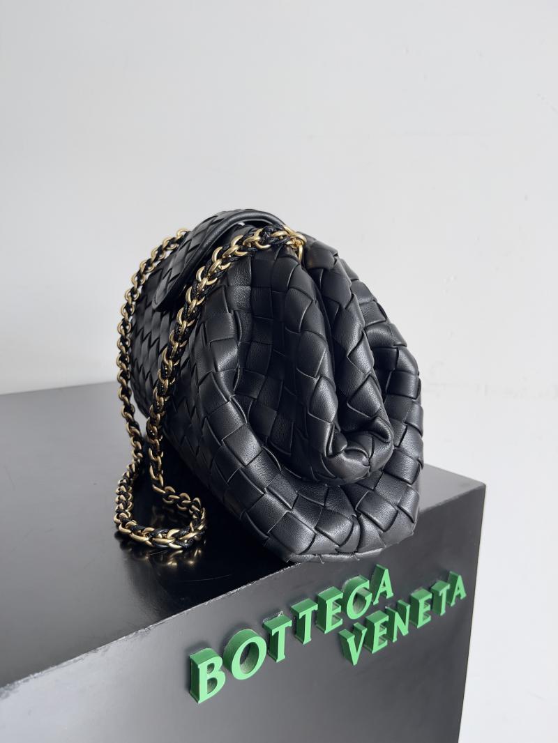 Bottega Veneta Teen Lauren 1980 With Chain 785807 Black