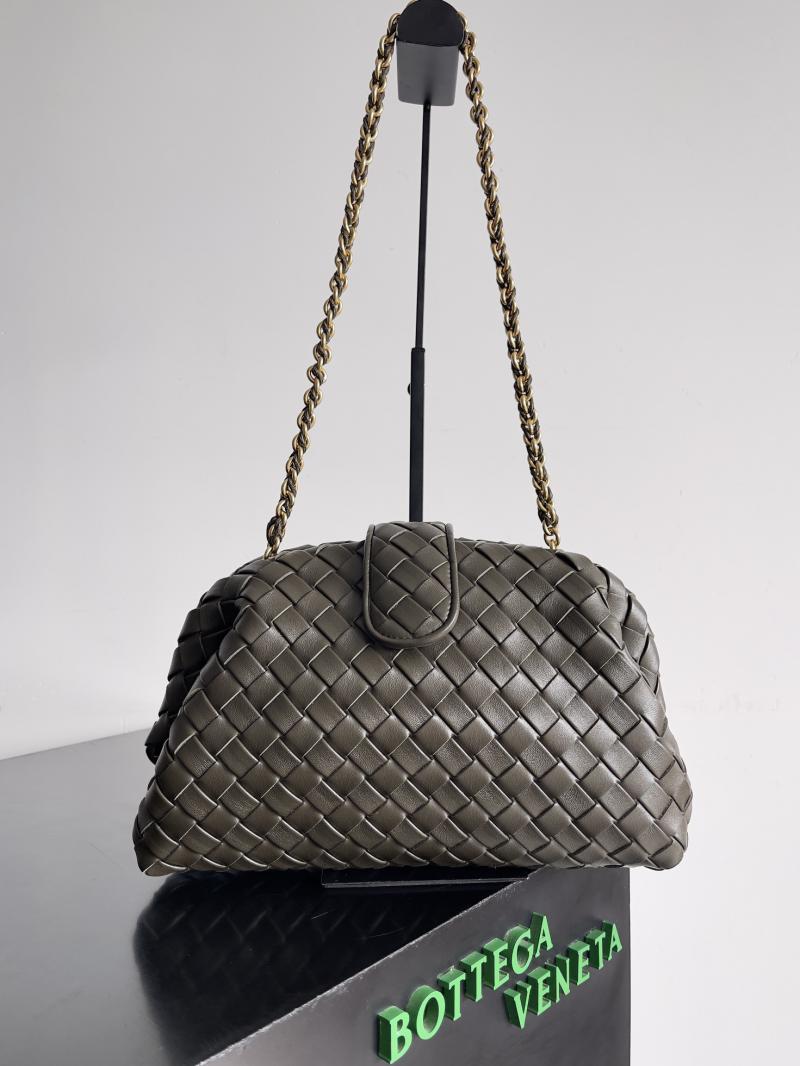 Bottega Veneta Teen Lauren 1980 With Chain 785807 Kaki