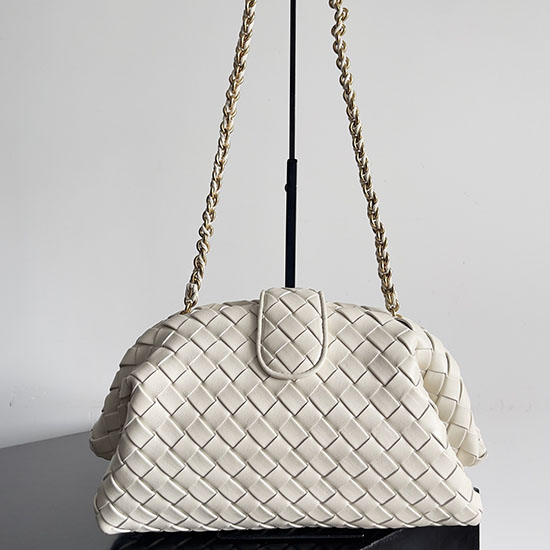 Bottega Veneta Teen Lauren 1980 With Chain 785807 Sea salt