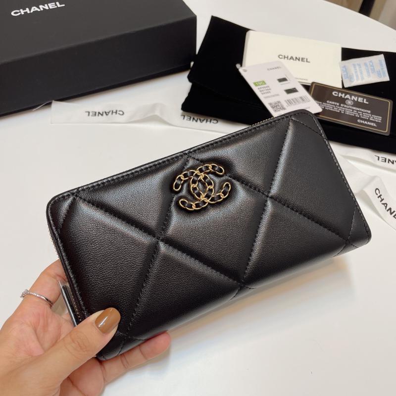 Chanel 19 Long Wallet AP0946