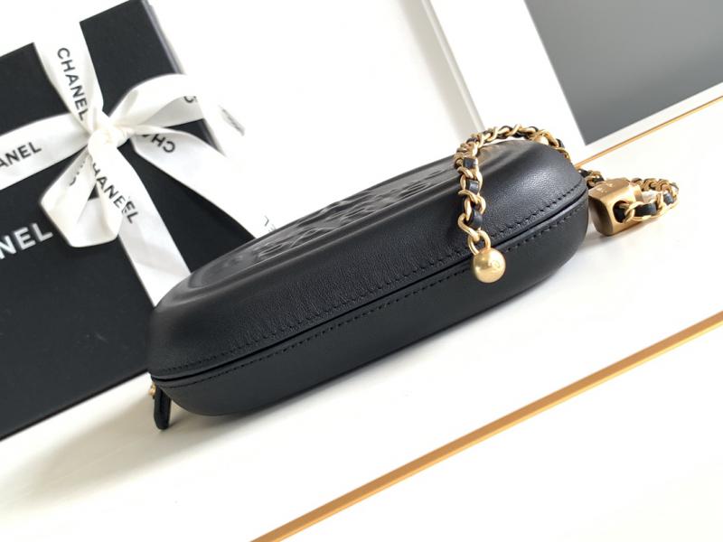 Chanel Lambskin Camera Bag AS2510 Black