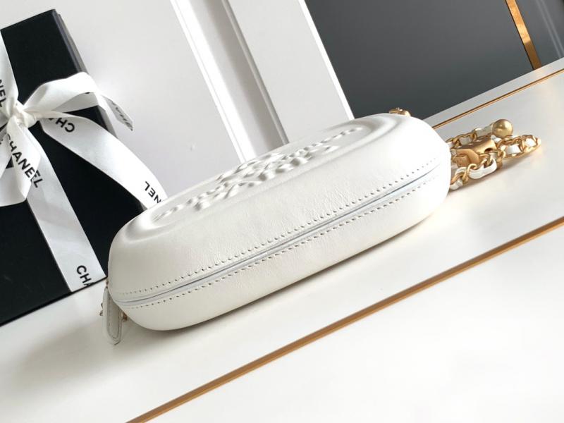 Chanel Lambskin Camera Bag AS2510 White