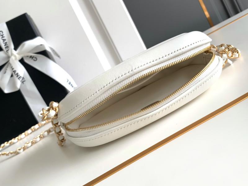 Chanel Lambskin Camera Bag AS2510 White