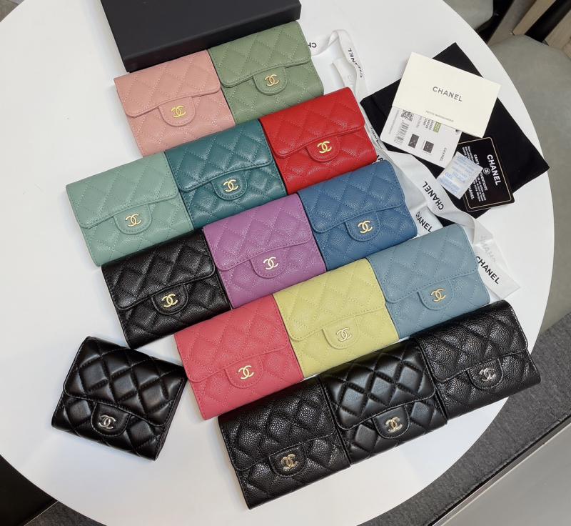 Chanel Leather Wallet A84029