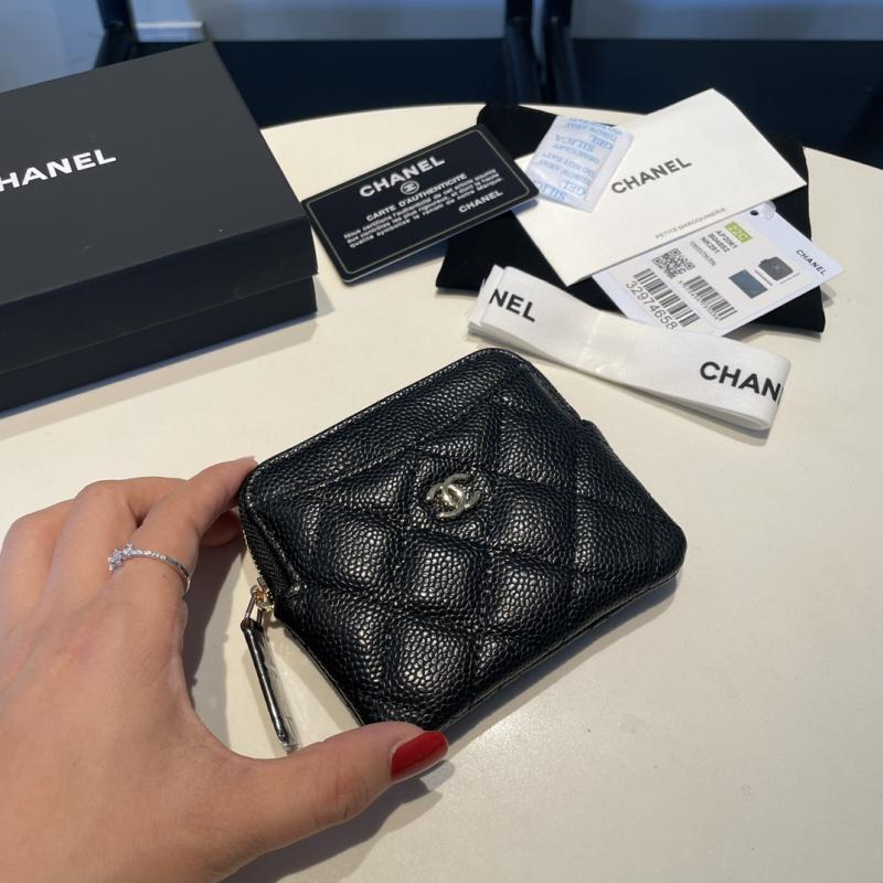 Chanel Leather Zipped Coin Purse AP2061