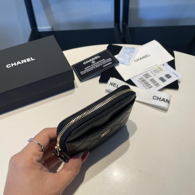 Chanel Leather Zipped Coin Purse AP2061