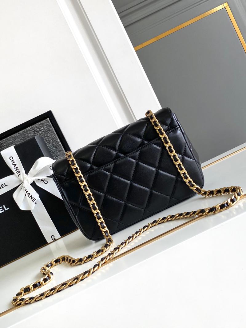 Chanel Mini Flap Bag Black AS5026