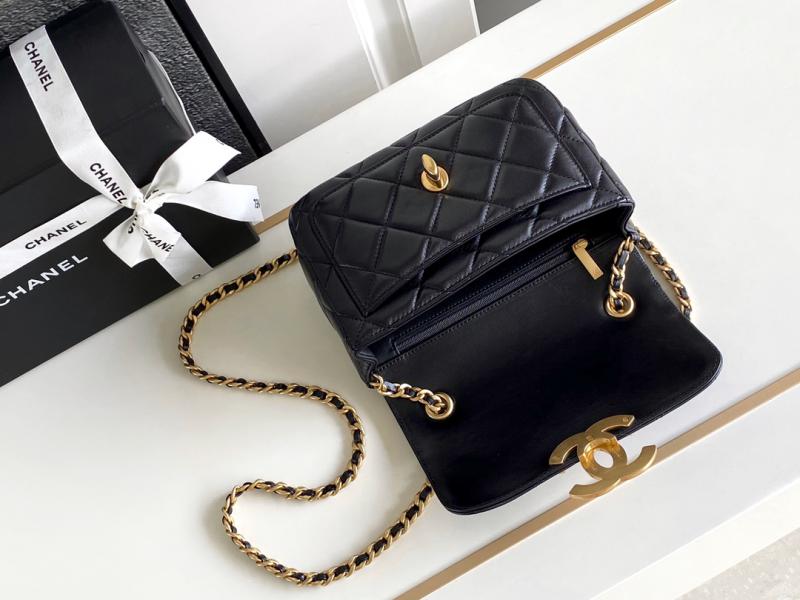 Chanel Mini Flap Bag Black AS5026