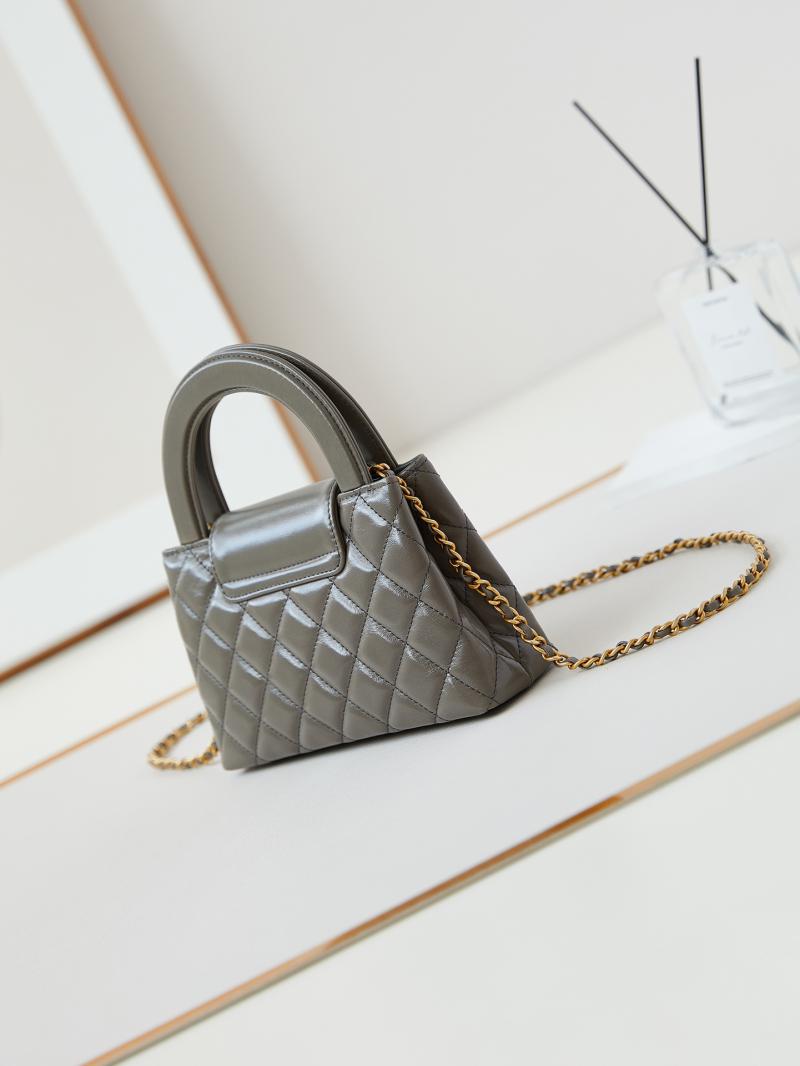 Chanel Mini Kelly Shopping Bag AS4416 Grey