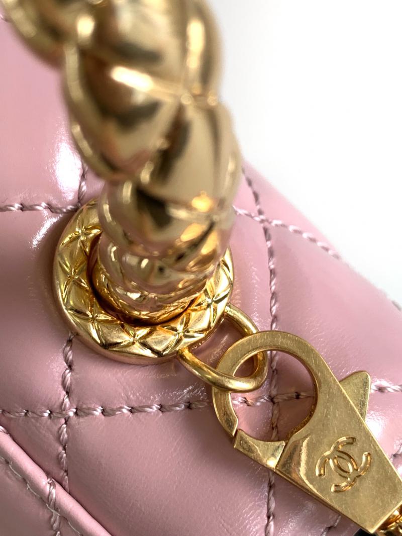 Chanel Small Coco Handle Bag A92990 Pink