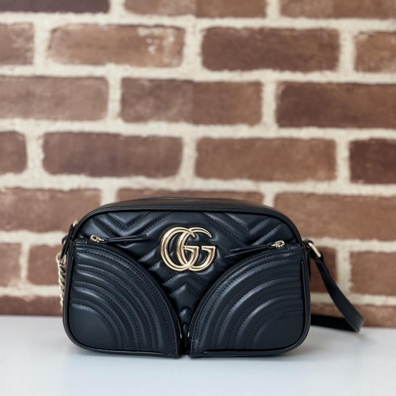 Gucci GG Marmont Small Shoulder Bag 798715 Black