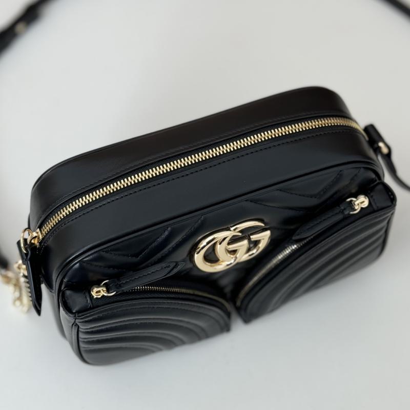 Gucci GG Marmont Small Shoulder Bag 798715 Black