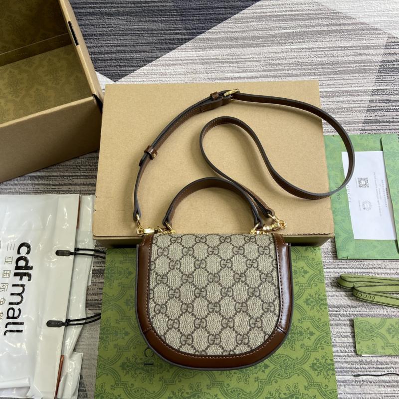 Gucci Horsebit 1955 Mini Top Handle Bag Beige 781387