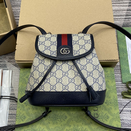 Gucci Ophidia Mini Backpack 795221 Blue