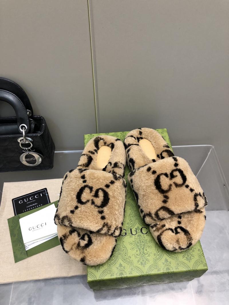 Gucci Wool Slippers SGS82602