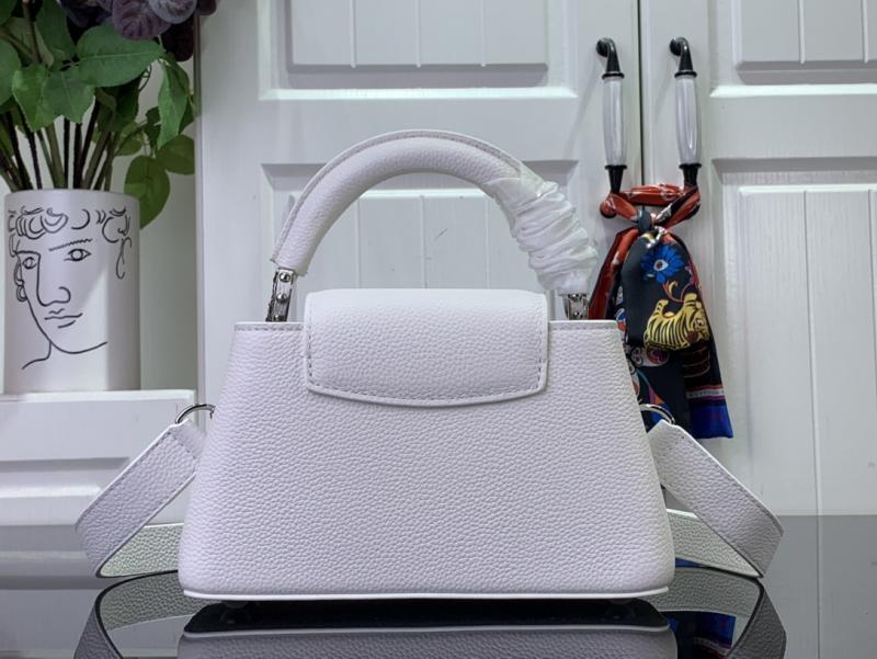 Louis Vuitton Capucines East-West Mini M24671 White