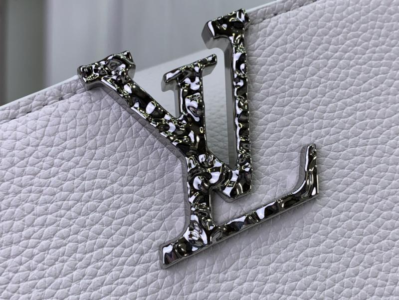 Louis Vuitton Capucines East-West Mini M24671 White