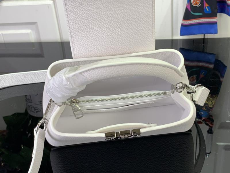 Louis Vuitton Capucines East-West Mini M24671 White