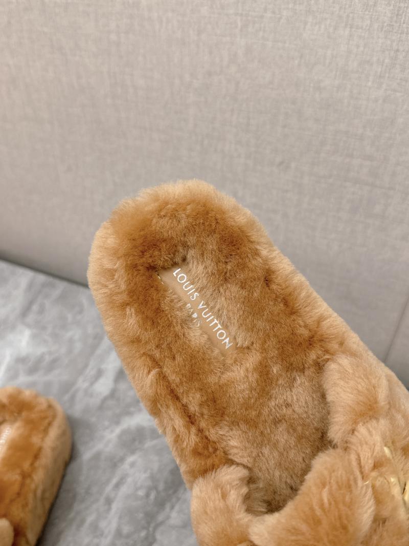 Louis Vuitton Wool Slippers SLS81601