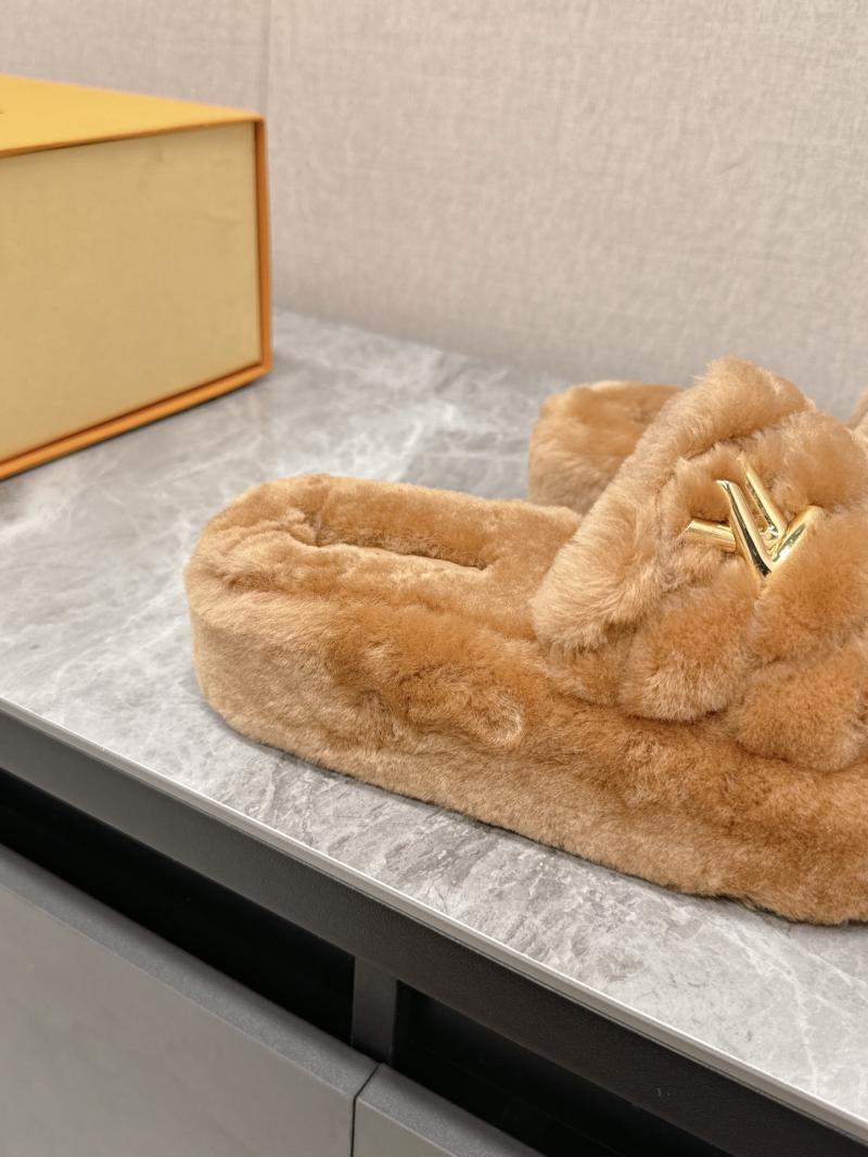 Louis Vuitton Wool Slippers SLS81601