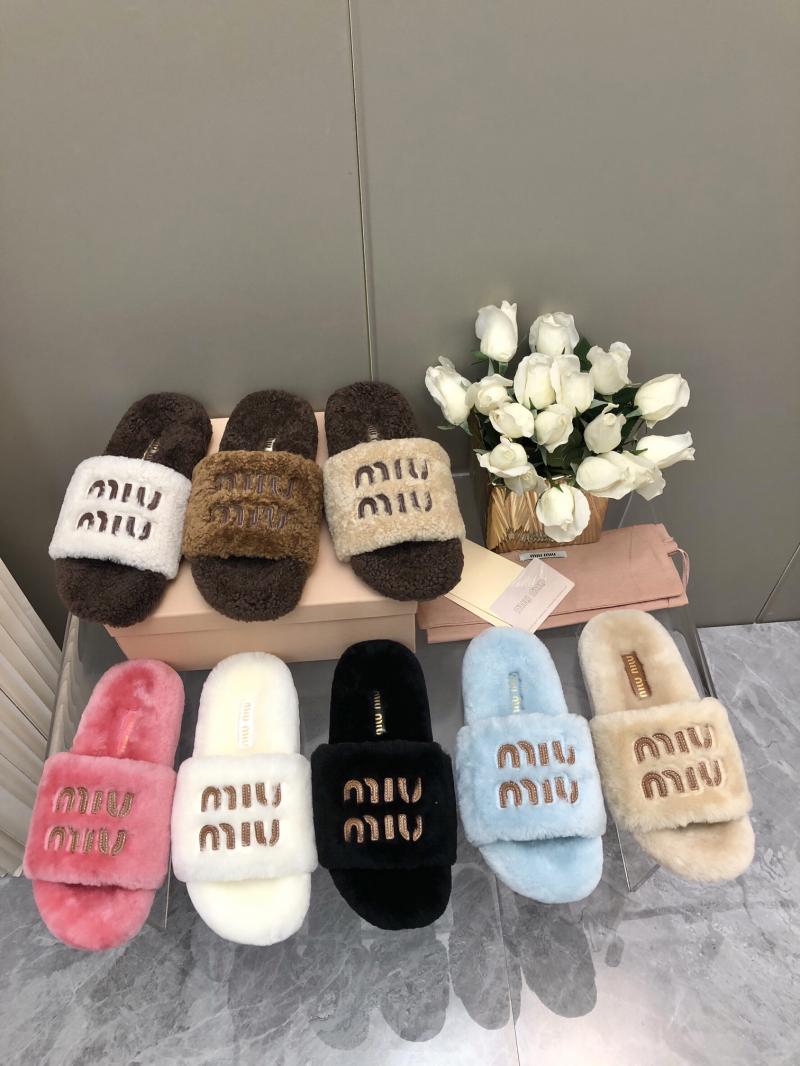 Miu Wool Slippers SMS82601