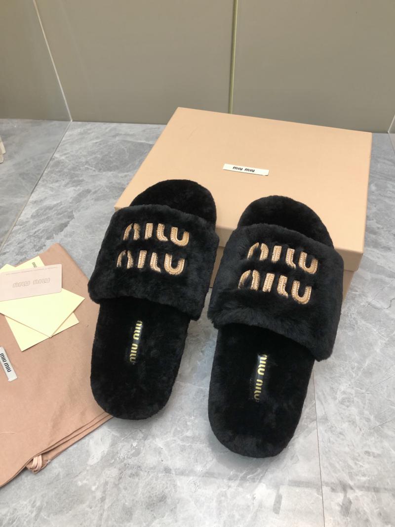 Miu Wool Slippers SMS82601