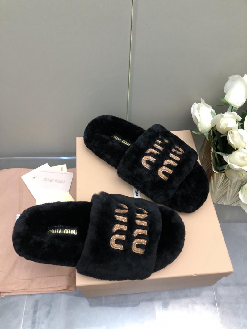 Miu Wool Slippers SMS82601