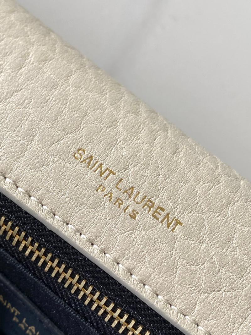 Saint Laurent Calypso Large Bag White 777399