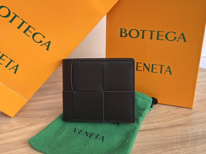 Bottega Veneta Cassette Bi-Fold Wallet 649603 Black