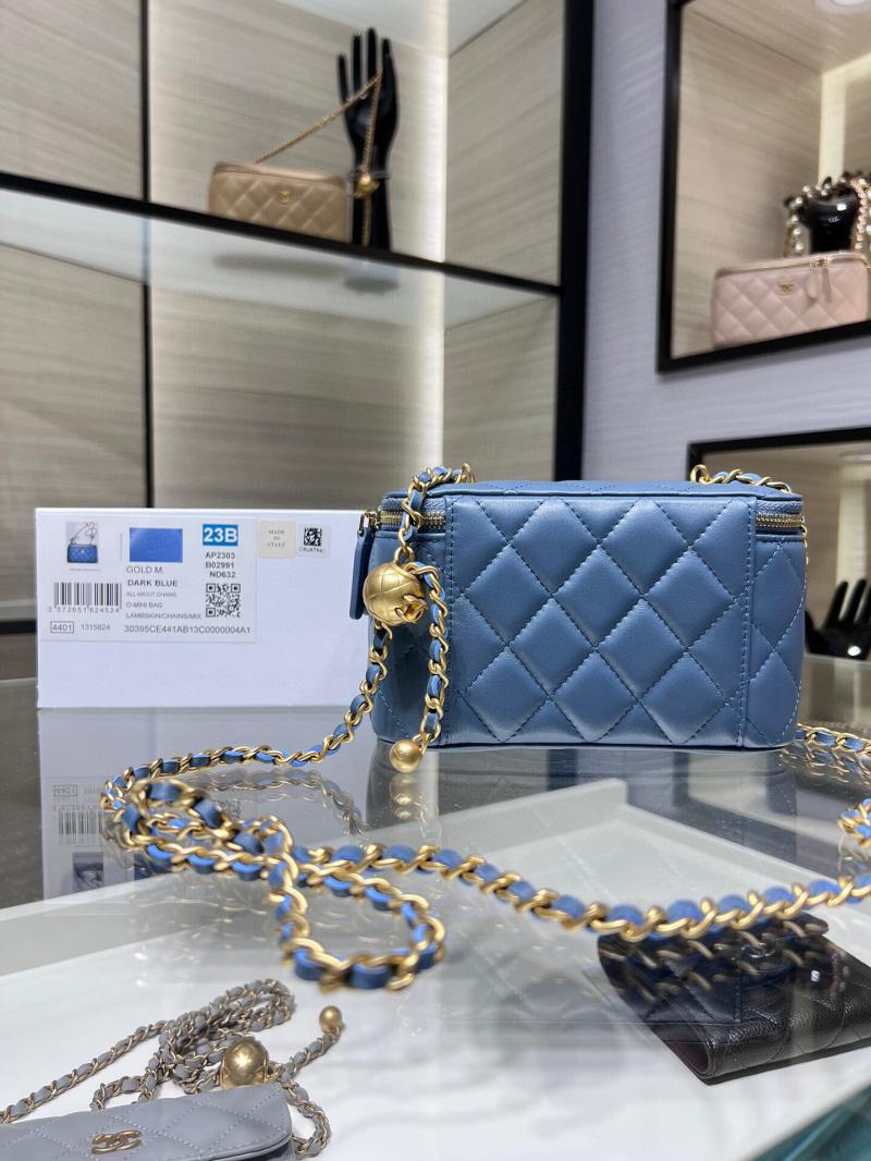 Chanel Clutch With Chain AP2303 Blue