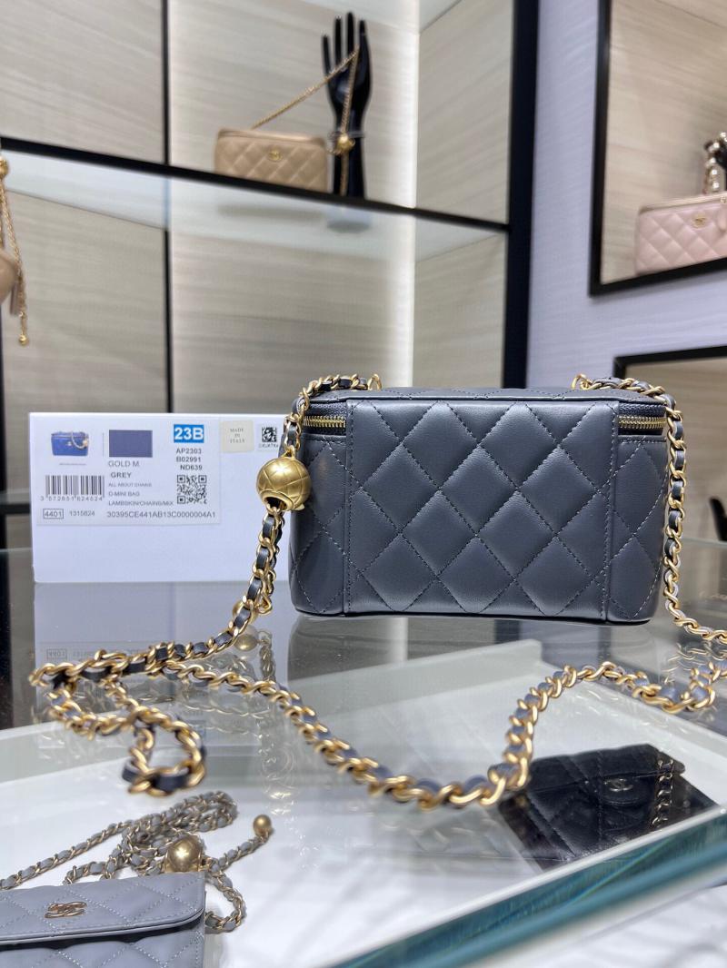 Chanel Clutch With Chain AP2303 Dark Grey