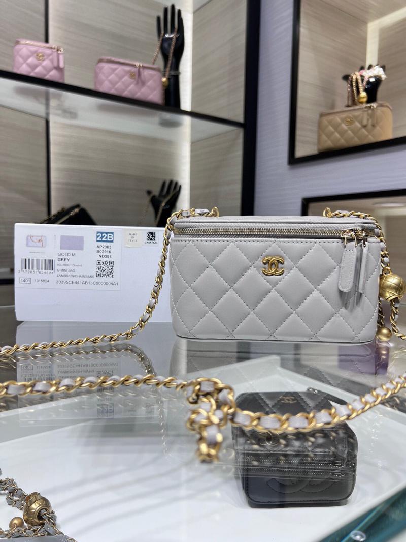 Chanel Clutch With Chain AP2303 Grey