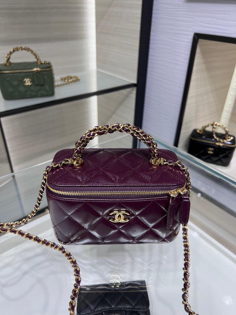 Chanel Clutch With Chain AP4168 Burgundy