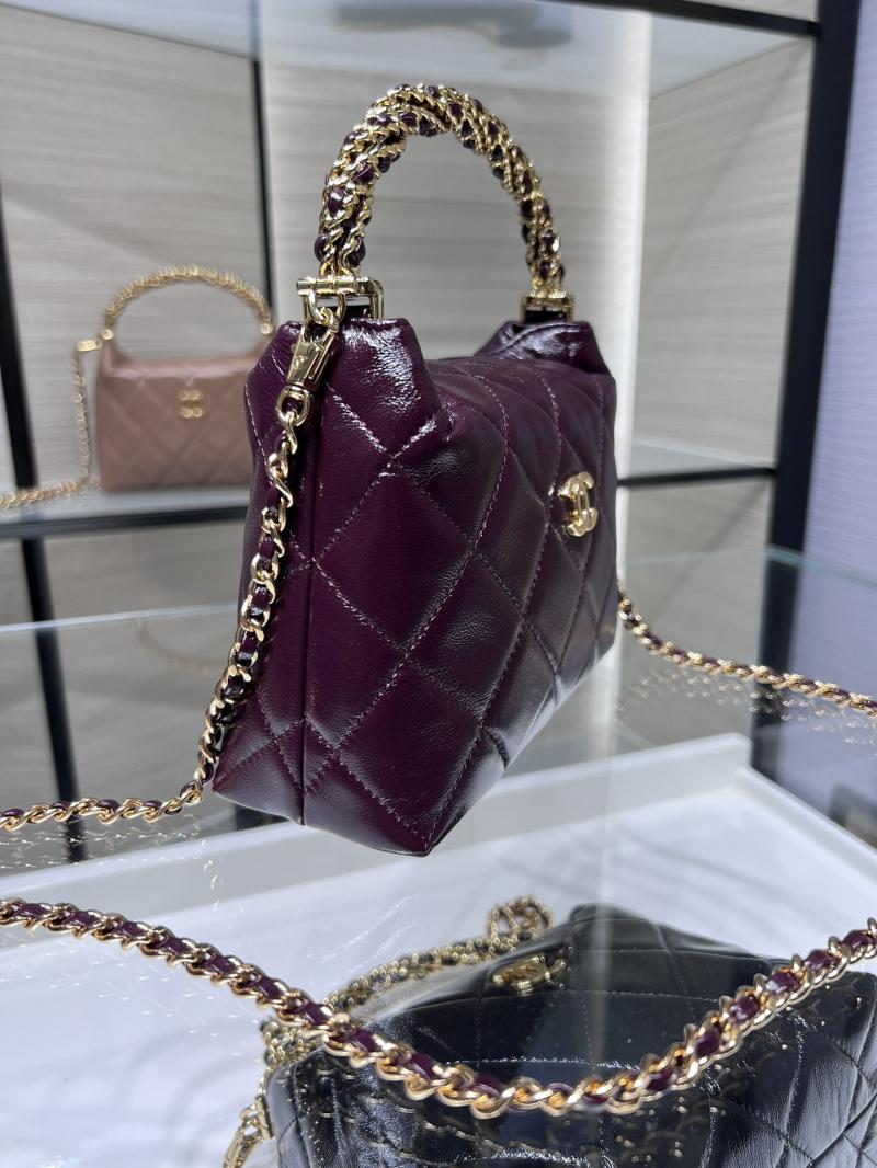 Chanel Clutch With Chain AP4189 Burgundy