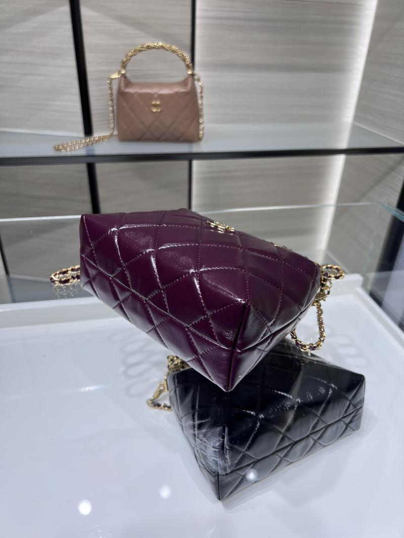 Chanel Clutch With Chain AP4189 Burgundy