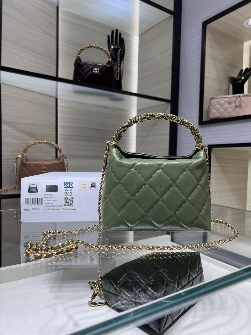 Chanel Clutch With Chain AP4189 Green