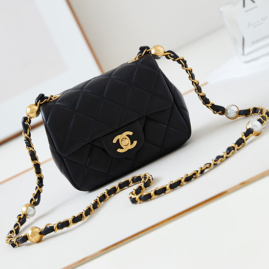 Chanel Mini Flap Bag AS4946 Black