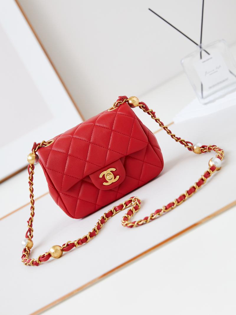 Chanel Mini Flap Bag AS4946 Red